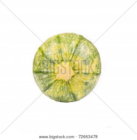 Courgette or zucchini.