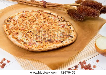 Traditional Tarte Flambee