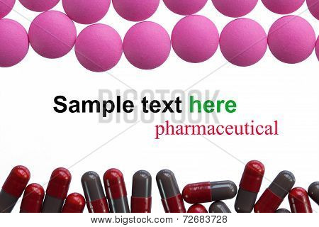 Pharmaceutical Madical Capsule Background