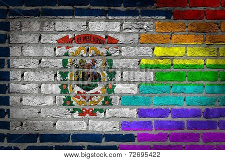 Dark Brick Wall - Lgbt Rights - West Virginia