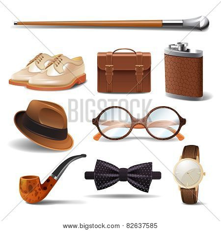 Gentleman Realistic Set