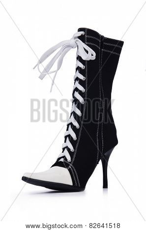 Topboots isolated on the white