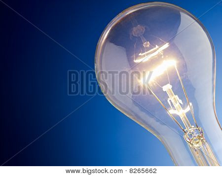 Closeup Of Light Bulb