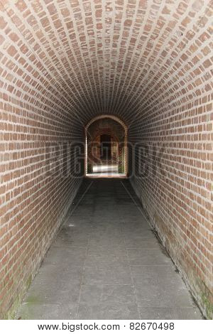 Long Walkway of Brick