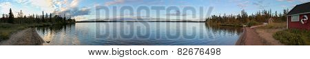 Small Beach In Norrbotten