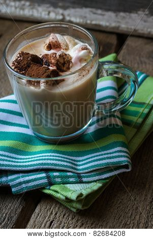 Chocolate With Marshmallows In Mug