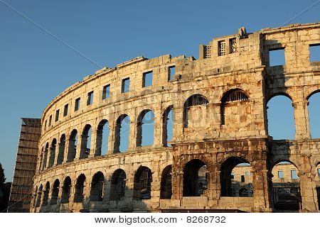 Anfiteatro de Pula, Croacia