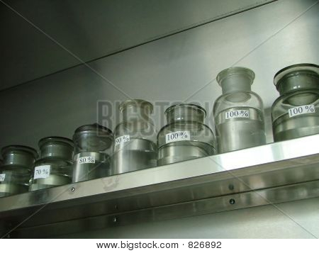 bocaux de laboratoire