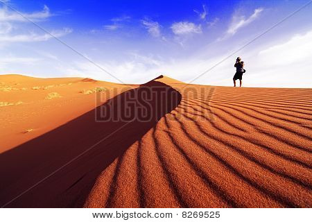 Fotograf Wüste