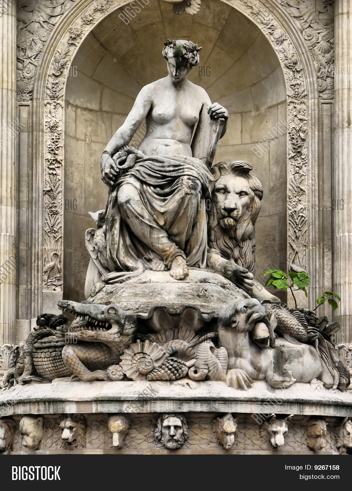 Cuvier Fountain, Paris Image & Photo (Free Trial) Bigstock