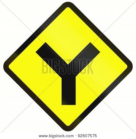 Intersection Ahead In Indonesia
