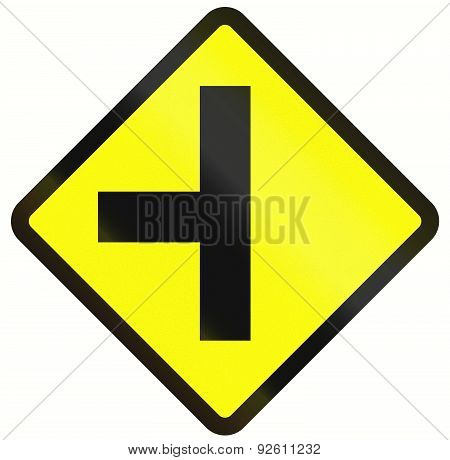 Intersection Ahead In Indonesia