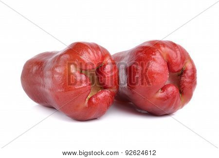 Roseapple On White Background