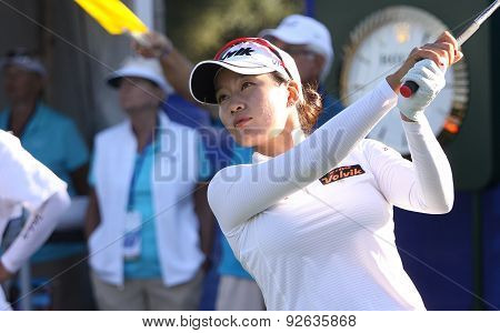 Chella Choi At The Ana Inspiration Golf Tournament 2015