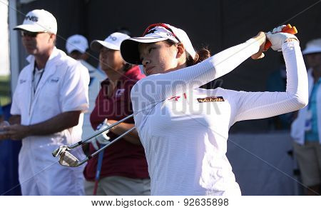 Chella Choi At The Ana Inspiration Golf Tournament 2015