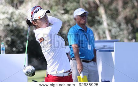 Chella Choi At The Ana Inspiration Golf Tournament 2015