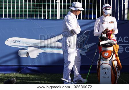 Chella Choi At The Ana Inspiration Golf Tournament 2015