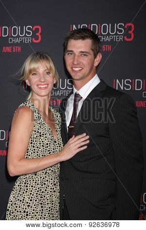 LOS ANGELES - JUN 4:  Heather Morris, Taylor Hubbell at the 