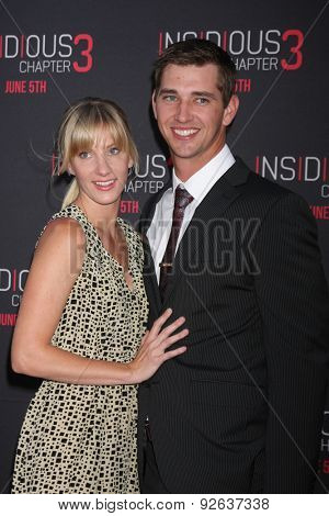 LOS ANGELES - JUN 4:  Heather Morris, Taylor Hubbell at the 
