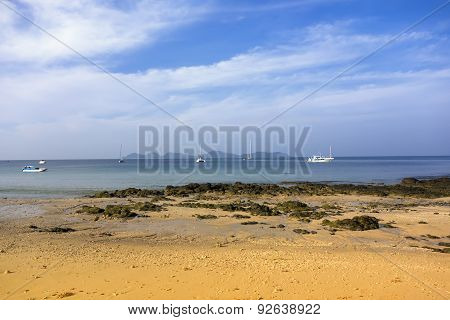 During Low Tide.