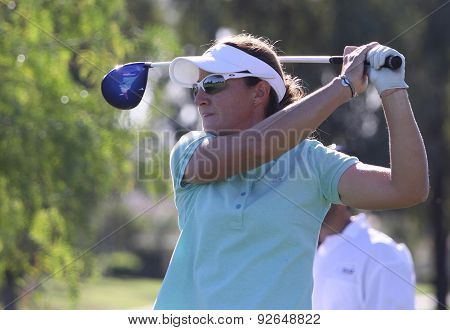 Gwladys Nocera At The Ana Inspiration Golf Tournament 2015