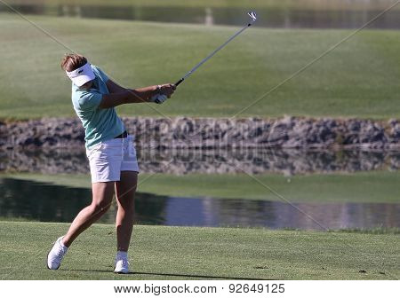 Gwladys Nocera At The Ana Inspiration Golf Tournament 2015