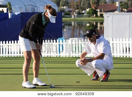 Gwladys Nocera At The Ana Inspiration Golf Tournament 2015