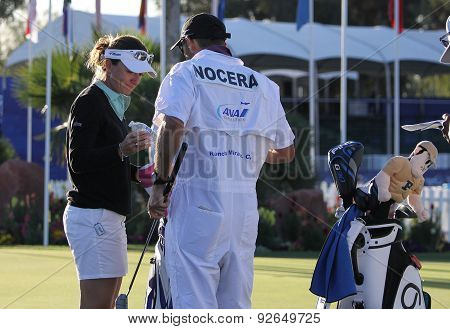 Gwladys Nocera At The Ana Inspiration Golf Tournament 2015