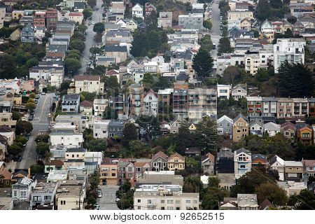 San Francisco View From Twin Peaks