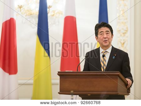Japanese Prime Minister Shinzo Abe