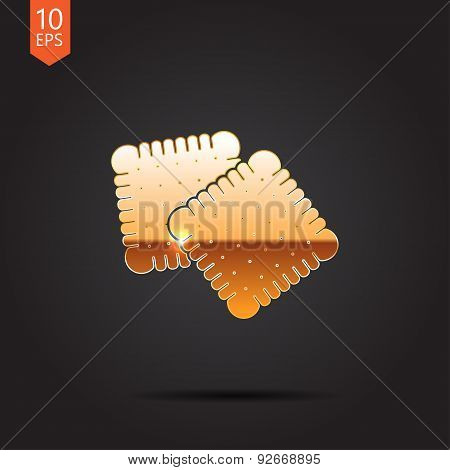 Vector gold icon