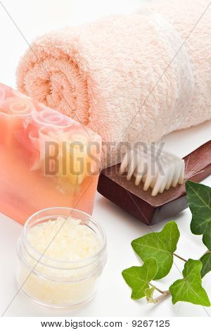 Bad Salt tvål och borste