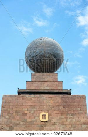 Globe On Equator Monument