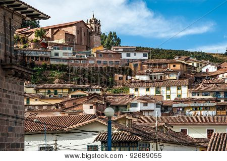 City Of Cuzco In Peru, South America