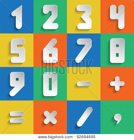 Simple Form Numberset