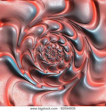 Seamless leather tile
