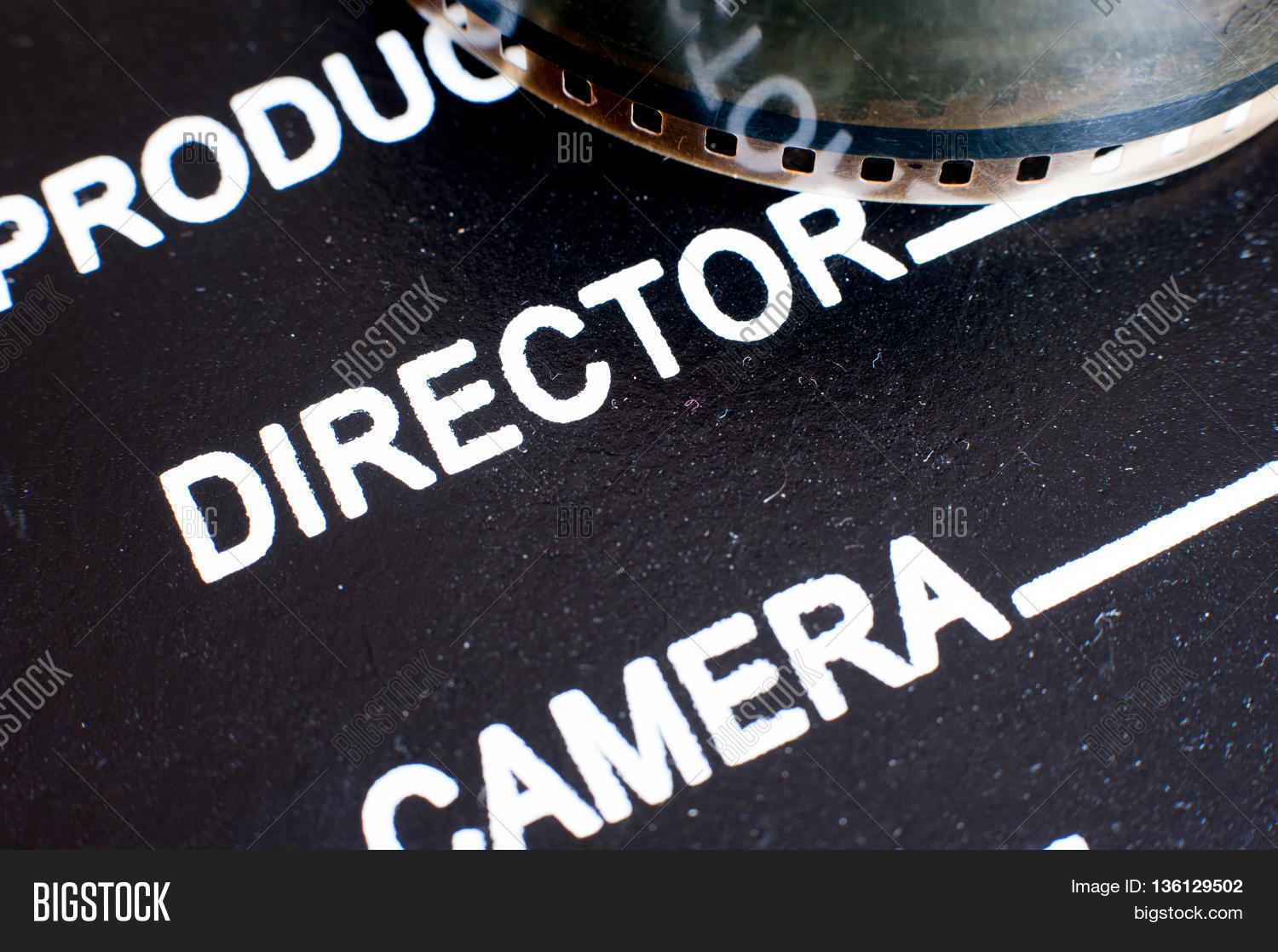 Director Label On Image & Photo (Free Trial) Bigstock
