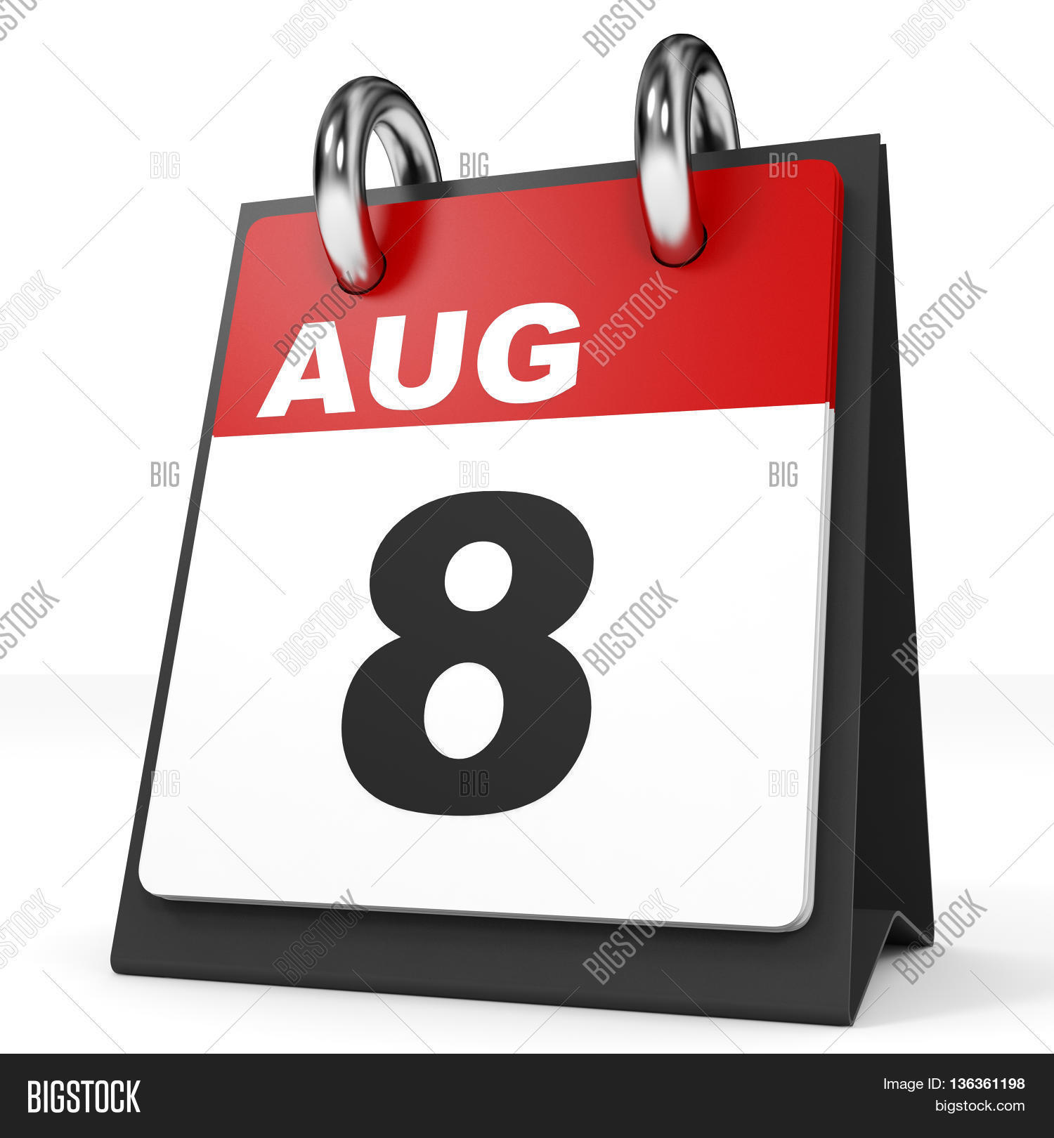 Calendar On White Image & Photo (Free Trial) Bigstock