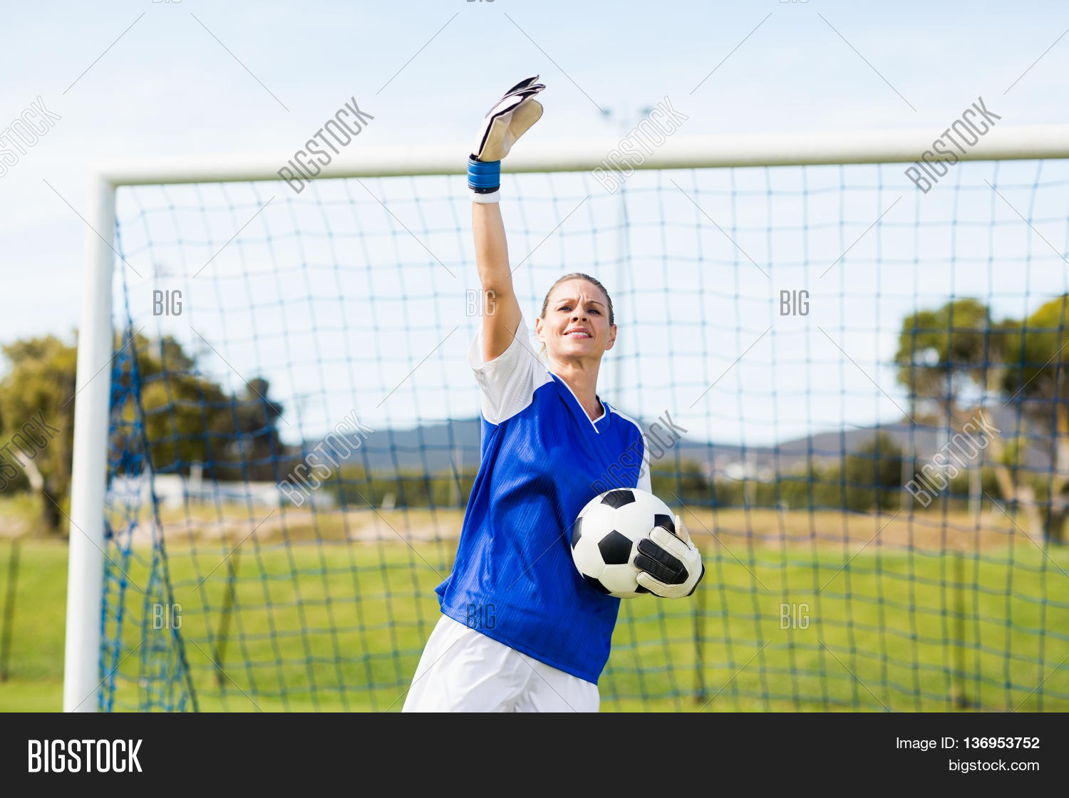 Female Goalkeeper Image & Photo (Free Trial) Bigstock