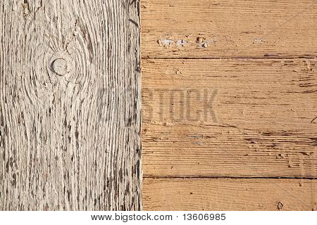 Parete in legno vecchio Chipping