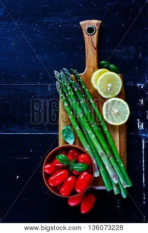 Green Asparagus Preparation
