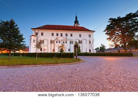 Palace in Uhersky Ostroh, Moravia, Czech Republic.
