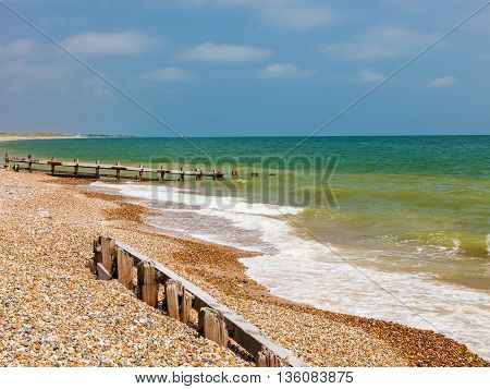 Climping Beach West Sussex England