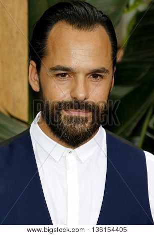 Casper Crump at the Los Angeles premiere of 'The Legend Of Tarzan' held at the Dolby Theatre in Hollywood, USA on June 27, 2016.