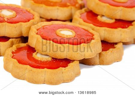 Cookie mit Marmelade