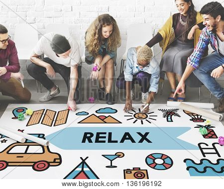 Travel Vacation Sun Fun Enjoyment Concept