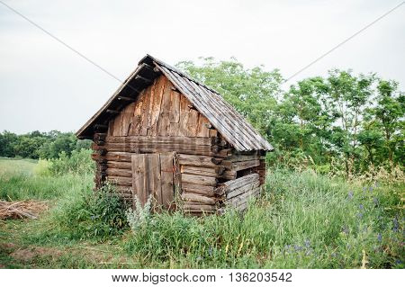 Old Wooden House In Mountain - Ukraine