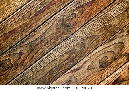 Brown Wood Texture With Natural Patterns