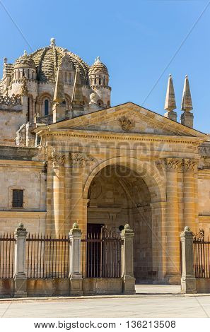 San Salvador Cathedral In Zamora, Castilla Y Leon. Spain.