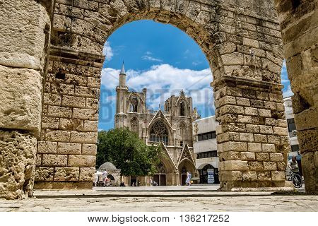 May 24 2016.Famagusta.St. Nicholas Cathedral 